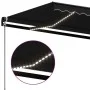 Manuelle ausziehbare Markise mit LED in Anthrazitgrau 400x350 cm. von vidaXL, Markisen - Ref: Foro24-3069184, Preis: 415,96 €...