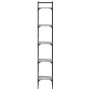 Librería de 5 estantes madera gris Sonoma 35x30x174 cm von , Bücherregale und Regale - Ref: Foro24-838856, Preis: 51,55 €, Ra...