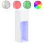 Mueble para TV con luces LED blanco 30,5x30x90 cm von , TV-Möbel - Ref: Foro24-837001, Preis: 57,39 €, Rabatt: %