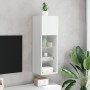 Mueble para TV con luces LED blanco 30,5x30x90 cm von , TV-Möbel - Ref: Foro24-837001, Preis: 57,39 €, Rabatt: %