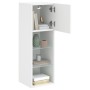 Mueble para TV con luces LED blanco 30,5x30x90 cm von , TV-Möbel - Ref: Foro24-837001, Preis: 57,39 €, Rabatt: %