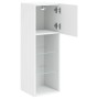 Mueble para TV con luces LED blanco 30,5x30x90 cm von , TV-Möbel - Ref: Foro24-837001, Preis: 57,39 €, Rabatt: %