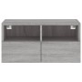 Mueble de pared TV madera de ingeniería Sonoma gris 60x30x30 cm von , TV-Möbel - Ref: Foro24-836864, Preis: 43,81 €, Rabatt: %