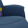 Sillón reclinable de masaje con reposapiés tela azul von , Sessel - Ref: Foro24-356676, Preis: 200,65 €, Rabatt: %
