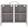 Muebles de TV de pared 2 uds madera gris Sonoma 40,5x30x60 cm von , TV-Möbel - Ref: Foro24-836921, Preis: 75,58 €, Rabatt: %