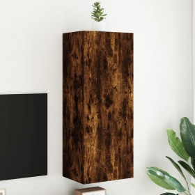 Mueble de TV de pared madera roble ahumado 40,5x30x102 cm von , TV-Möbel - Ref: Foro24-836935, Preis: 62,84 €, Rabatt: %