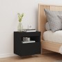 Mueble de TV de pared con luces LED negro 40x30x40 cm von , TV-Möbel - Ref: Foro24-837171, Preis: 38,28 €, Rabatt: %