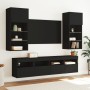 Mueble de TV de pared con luces LED negro 40x30x40 cm von , TV-Möbel - Ref: Foro24-837171, Preis: 38,28 €, Rabatt: %
