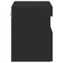 Mueble de TV de pared con luces LED negro 40x30x40 cm von , TV-Möbel - Ref: Foro24-837171, Preis: 38,28 €, Rabatt: %