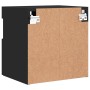 Mueble de TV de pared con luces LED negro 40x30x40 cm von , TV-Möbel - Ref: Foro24-837171, Preis: 38,28 €, Rabatt: %