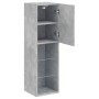 Muebles de TV con luces LED 2 uds gris hormigón 30,5x30x102 cm von , TV-Möbel - Ref: Foro24-837022, Preis: 104,65 €, Rabatt: %