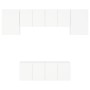 Muebles de TV de pared 6 piezas madera de ingeniería blanco von , TV-Möbel - Ref: Foro24-3216439, Preis: 219,17 €, Rabatt: %