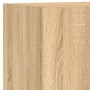 Muebles TV pared con LED 5 pzas madera ingeniería roble Sonoma von , TV-Möbel - Ref: Foro24-3216606, Preis: 159,68 €, Rabatt: %