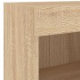Muebles TV pared con LED 5 pzas madera ingeniería roble Sonoma von , TV-Möbel - Ref: Foro24-3216606, Preis: 159,68 €, Rabatt: %