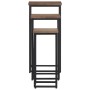 Soportes para plantas 3 unidades madera maciza de teca von , Topfständer - Ref: Foro24-358537, Preis: 147,49 €, Rabatt: %