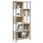 Estantería madera de ingeniería roble Sonoma 72x28x172 cm von , Bücherregale und Regale - Ref: Foro24-3213653, Preis: 96,26 €...