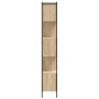 Estantería madera de ingeniería roble Sonoma 72x28x172 cm de , Librerías y estanterías - Ref: Foro24-3213653, Precio: 97,30 €