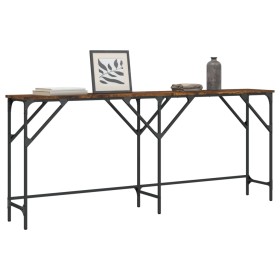 Mesa consola madera de ingeniería roble ahumado 180x29x75 cm von , Seitentische - Ref: Foro24-837764, Preis: 58,06 €, Rabatt: %