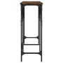 Mesa consola madera de ingeniería roble ahumado 180x29x75 cm von , Seitentische - Ref: Foro24-837764, Preis: 58,06 €, Rabatt: %