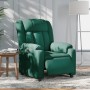 Sillón reclinable eléctrico tela verde oscuro de , Sillones - Ref: Foro24-3205298, Precio: 246,39 €