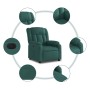 Sillón reclinable eléctrico tela verde oscuro von , Sessel - Ref: Foro24-3205298, Preis: 246,50 €, Rabatt: %
