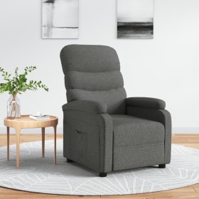 Sillón reclinable de tela gris oscuro by , Armchairs - Ref: Foro24-344891, Price: 181,25 €, Discount: %