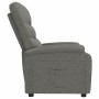 Sillón reclinable de tela gris oscuro by , Armchairs - Ref: Foro24-344891, Price: 181,25 €, Discount: %