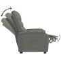Sillón reclinable de tela gris oscuro by , Armchairs - Ref: Foro24-344891, Price: 181,25 €, Discount: %