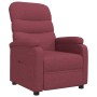 Sillón reclinable de tela rojo tinto by , Armchairs - Ref: Foro24-344893, Price: 177,62 €, Discount: %