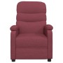 Sillón reclinable de tela rojo tinto by , Armchairs - Ref: Foro24-344893, Price: 177,62 €, Discount: %
