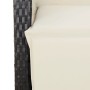 Set de muebles jardín 5 pzas con cojines ratán sintético negro by , Garden sets - Ref: Foro24-3212524, Price: 698,34 €, Disco...