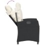 Set de comedor de jardín 7 pzas y cojines ratán sintético negro von , Gartensets - Ref: Foro24-3212704, Preis: 834,75 €, Raba...