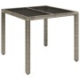 Set comedor de jardín 5 piezas con cojines ratán sintético gris von , Gartensets - Ref: Foro24-3213078, Preis: 670,97 €, Raba...