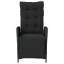 Sillones reclinables jardín con reposapiés 2 uds ratán PE negro von , Gartenstühle - Ref: Foro24-365289, Preis: 247,63 €, Rab...