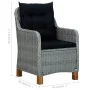Hellgraues 3-teiliges Garten-Essset von vidaXL, Gartensets - Ref: Foro24-3068734, Preis: 380,52 €, Rabatt: %