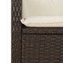 Set comedor de jardín 5 piezas y cojines ratán sintético marrón by , Garden sets - Ref: Foro24-3212331, Price: 563,30 €, Disc...