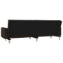 Sofá cama de 2 plazas con dos almohadas tela marrón oscuro by , Sofas - Ref: Foro24-375745, Price: 291,79 €, Discount: %