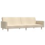 Sofá cama de 2 plazas tela color crema by , Sofas - Ref: Foro24-375730, Price: 262,78 €, Discount: %
