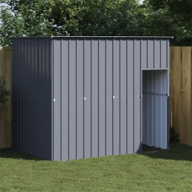 Caseta perros con tejado acero galvanizado gris 214x153x181 cm von , Hundehütten - Ref: Foro24-172371, Preis: 311,51 €, Rabat...