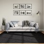 Alfombra peluda de pelo largo moderna PAMPLONA negra 200x200 cm von , Teppiche - Ref: Foro24-375282, Preis: 83,76 €, Rabatt: %