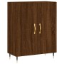 Aparador de madera de ingeniería marrón roble 69,5x34x90 cm de , Aparadores - Ref: Foro24-827707, Precio: 77,65 €