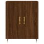 Aparador de madera de ingeniería marrón roble 69,5x34x90 cm von , Sideboards - Ref: Foro24-827707, Preis: 77,73 €, Rabatt: %