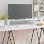 Mueble TV/Elevador de monitor cristal verde 70x30x13 cm von , TV-Möbel - Ref: Foro24-244144, Preis: 97,02 €, Rabatt: %