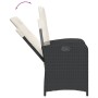 Set de comedor de jardín 7 pzas y cojines ratán sintético negro von , Gartensets - Ref: Foro24-3212306, Preis: 825,96 €, Raba...