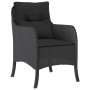 Set comedor de jardín 3 pzas con cojines ratán sintético negro von , Gartensets - Ref: Foro24-3211927, Preis: 288,36 €, Rabat...