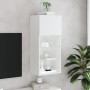 Mueble para TV con luces LED blanco 40,5x30x90 cm von , TV-Möbel - Ref: Foro24-837043, Preis: 72,39 €, Rabatt: %