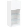Mueble para TV con luces LED blanco 40,5x30x90 cm von , TV-Möbel - Ref: Foro24-837043, Preis: 72,39 €, Rabatt: %