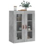 Armario de pared gris hormigón 69,5x34x90 cm by , Sideboards - Ref: Foro24-828456, Price: 96,98 €, Discount: %