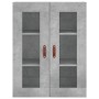 Armario de pared gris hormigón 69,5x34x90 cm by , Sideboards - Ref: Foro24-828456, Price: 96,98 €, Discount: %