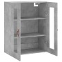 Armario de pared gris hormigón 69,5x34x90 cm by , Sideboards - Ref: Foro24-828456, Price: 96,98 €, Discount: %
